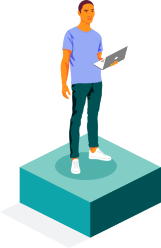 Center-out customer 1