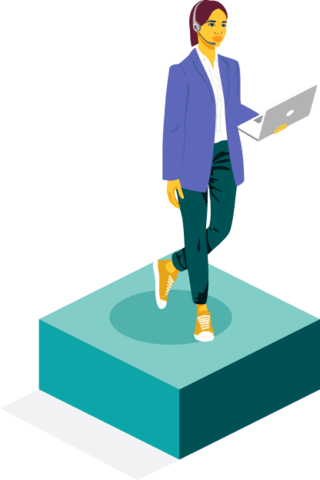 Center-out customer 2