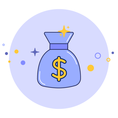 Graphic art representing the financial services sector