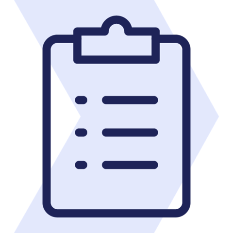 Icon of a checklist