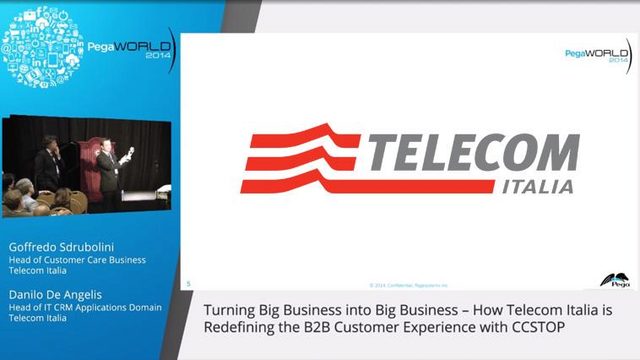 Telecom Italia: Redefining the B2B Customer Experience with Pega