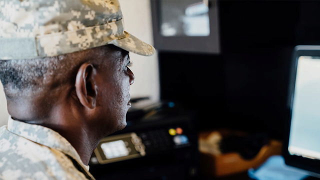 Military comptroller using computer