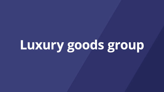 Luxury goods group