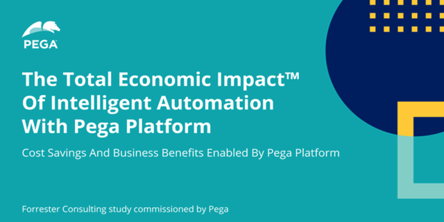 Top 8 business benefits for businesses utlizing Pega intelligent automation