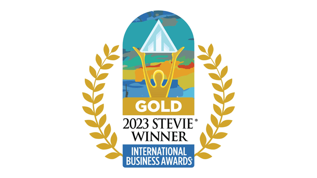 Gold 2023 Stevie award