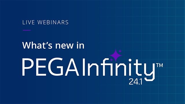 What's new in Pega Infinity 24.1