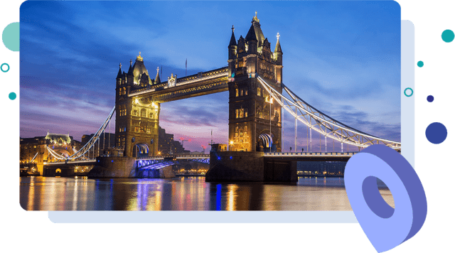 Photo of London skyline