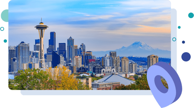 Photo of Seattle skyline