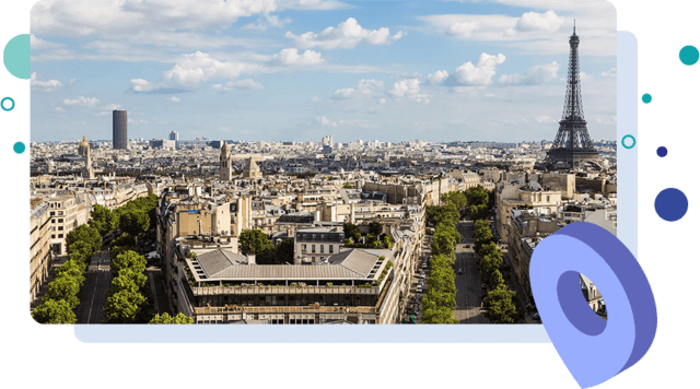 Photo of Paris skyline