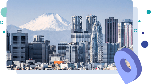 Photo of Tokyo skyline