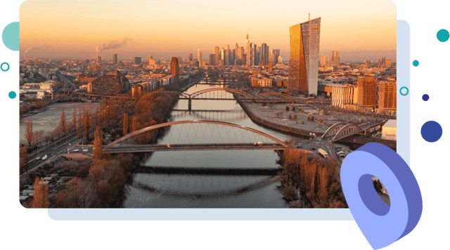 Photo of Frankfurt skyline