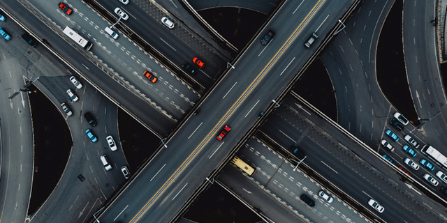 Cars and flyovers
