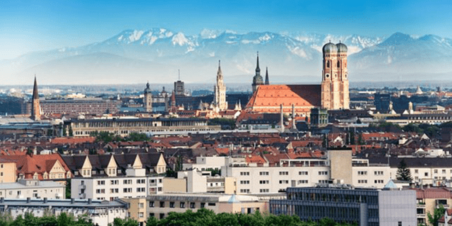 City with Mountains view blog